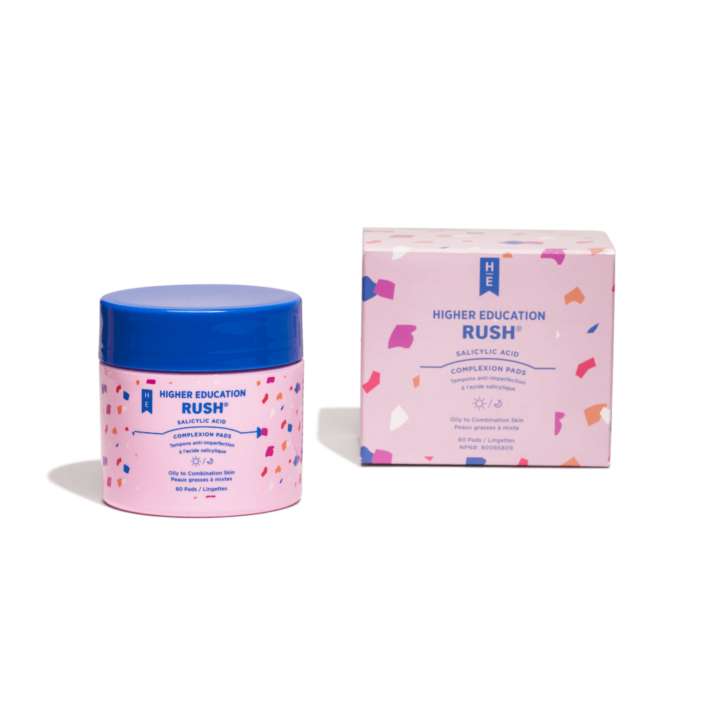 Higher Education Skincare - RUSH Salicyclic Acid Pads