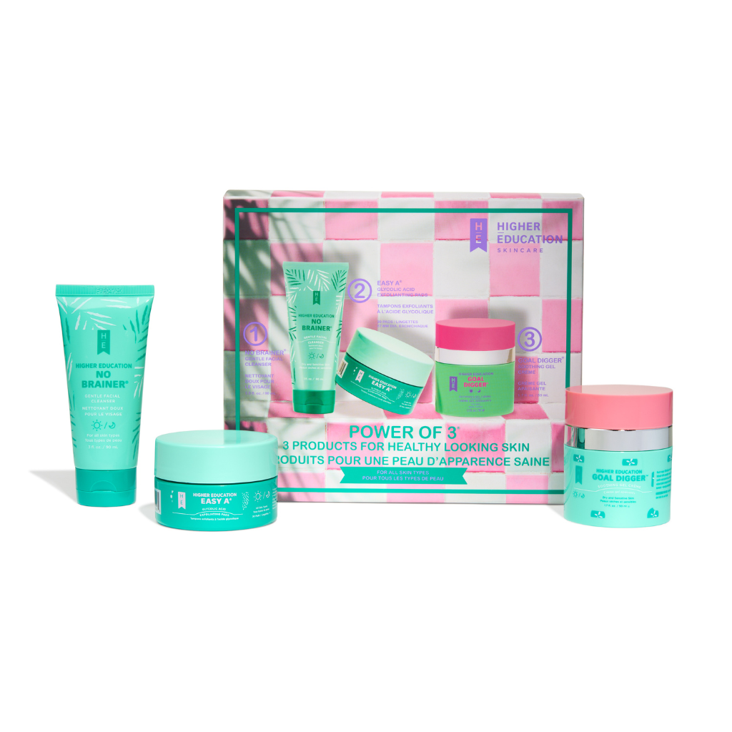 Higher Education Skincare - Power of 3® Kit All Skin Types